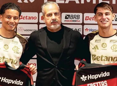 Imagem ilustrativa da imagem Flamengo apresenta Valencia e Freitas e Boto cita Pulgar como exemplo
