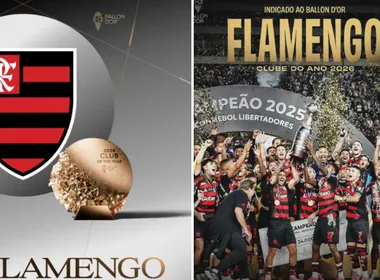 Imagem ilustrativa da imagem Flamengo concorre ao título de melhor clube do ano no Bola de Ouro 2026