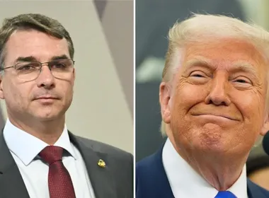 Imagem ilustrativa da imagem Governo Trump sabe da saída de Flávio do Brasil e vai conceder asilo, dizem aliados