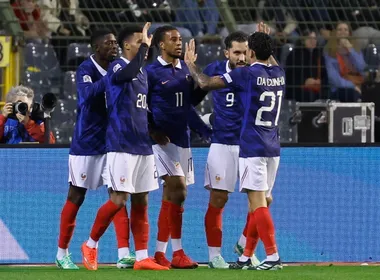 Imagem ilustrativa da imagem Itália goleia na Turquia pela Liga das Nações; França sofre, mas bate a Bélgica