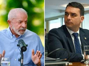 Imagem ilustrativa da imagem Lula e Flávio frente a frente em debate da Band neste domingo