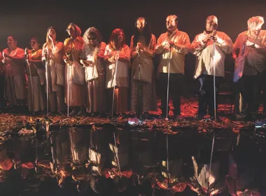Imagem ilustrativa da imagem Orquestra de cantores cegos estreia espetáculo em Vitória