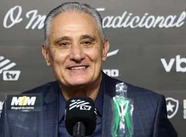 Imagem ilustrativa da imagem Tite é apresentado no Botafogo e cita sintonia com projeto