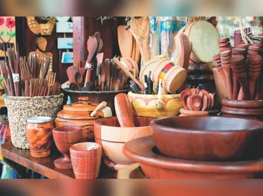 Casarões históricos na cidade