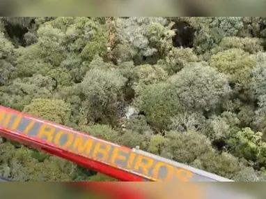 Helicóptero desapareceu na serra catarinense e foi localizado após dois dias de buscas