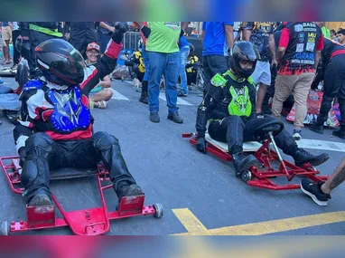 Mais de duas mil pessoas estiveram na primeira corrida do Rio Branco, que aconteceu na orla de Camburi