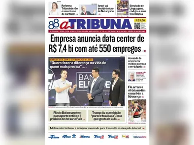 Capa do dia