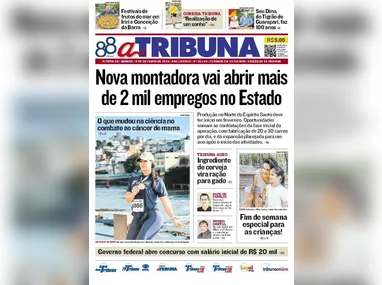 Capa do dia
