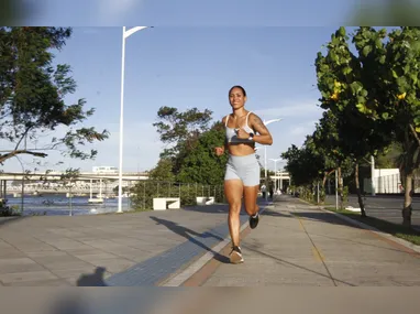 Richard Brandão é atleta de corrida e salto em distância