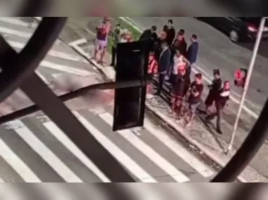 Homem teria caído da quarto andar do prédio em construção