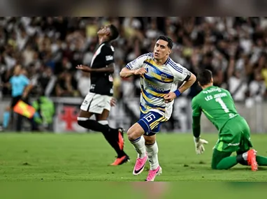 O meia Leandro Paredes fez o gol que garantiu a classificação xeneize para a final da Copa Sul-Americana