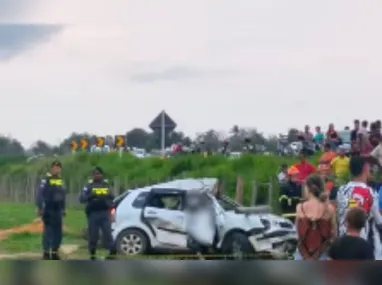 Rodrigo dirigia o carro que bateu de frente com um micro-ônibus, na BR-259, em Colatina