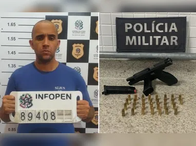 Material apreendido durante ação da Polícia Militar