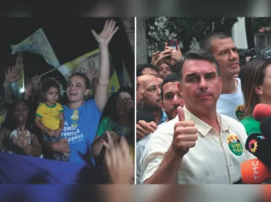 Com 54,78% dos votos, Flávio Bolsonaro supera Lula no ES