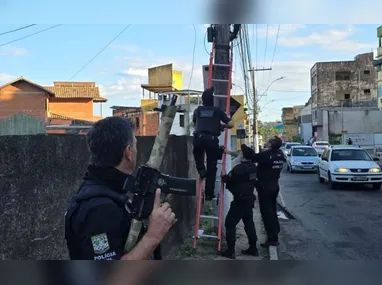 Imagem ilustrativa da imagem Polícia faz operação contra grupos que controlam internet em Vila Velha
