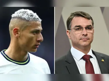 Imagem ilustrativa da imagem Richarlison pede que PF investigue Flávio Bolsonaro por posse de imóvel de luxo