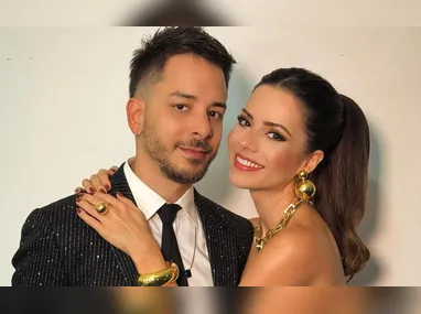 Ator celebrou aniversário de 46 anos ao lado da esposa, Letícia Cazarré, e contou que o sétimo bebê do casal deve chegar em fevereiro