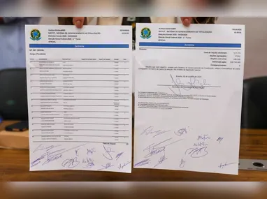 Aplicativo e-Título, a via digital do título de eleitor brasileiro fornecida pela Justiça Eleitoral