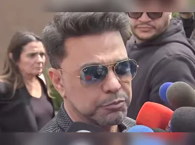 Ator celebrou aniversário de 46 anos ao lado da esposa, Letícia Cazarré, e contou que o sétimo bebê do casal deve chegar em fevereiro
