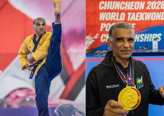 Imagem ilustrativa da imagem Brasil conquista ouro inédito no Mundial de Poomsae com capixaba na delegação