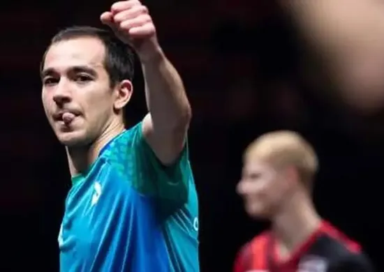 Imagem ilustrativa da imagem Calderano derrota favorito Felix Lebrun e avança à semi do China Smash