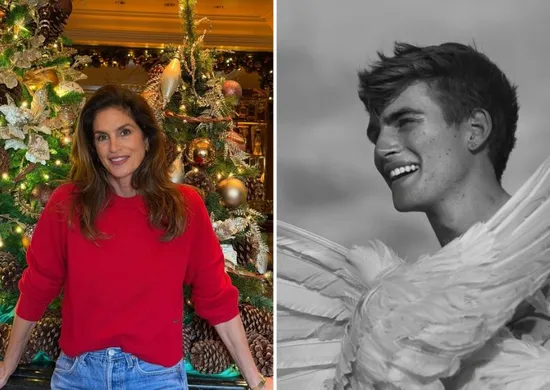 Imagem ilustrativa da imagem Cindy Crawford fala pela primeira vez sobre morte do filho de 27 anos