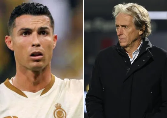 Imagem ilustrativa da imagem Cristiano Ronaldo é suspenso e multado após crise com Jorge Jesus em Portugal
