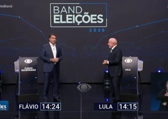 Imagem ilustrativa da imagem DEBATE: Começa o primeiro confronto entre Flávio e Lula no 2º turno das eleições