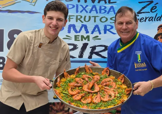Imagem ilustrativa da imagem Festival de Frutos do Mar em Iriri terá 10 dias e show de Zé Geraldo