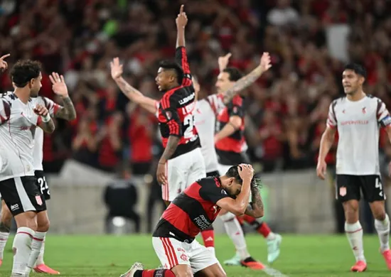 Imagem ilustrativa da imagem Flamengo tenta reverter eliminação nos tribunais