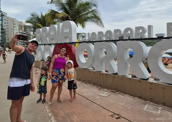 Imagem ilustrativa da imagem Guarapari ganha novo cenário para fotos na Praia do Morro