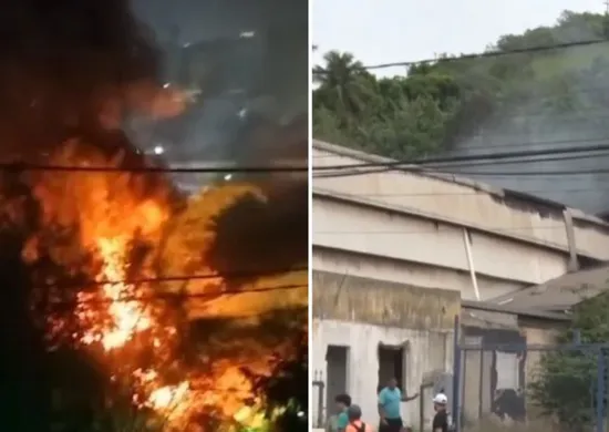 Imagem ilustrativa da imagem Incêndio atinge galpão de distribuidora de alumínios em Vitória