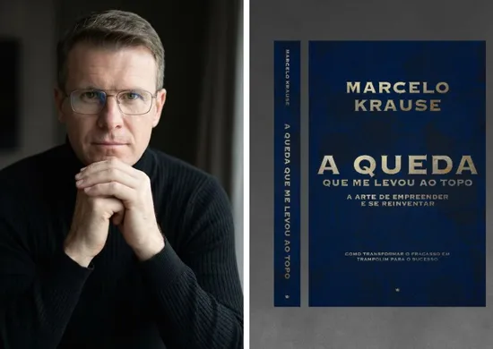 Imagem ilustrativa da imagem Livro “A Queda Que Me Levou ao Topo” aborda superação na crise