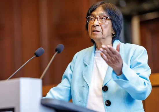 Imagem ilustrativa da imagem Nobel da Paz premia Navi Pillay, jurista que aponta genocídio em Gaza