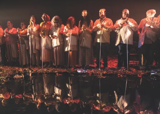 Imagem ilustrativa da imagem Orquestra de cantores cegos estreia espetáculo em Vitória
