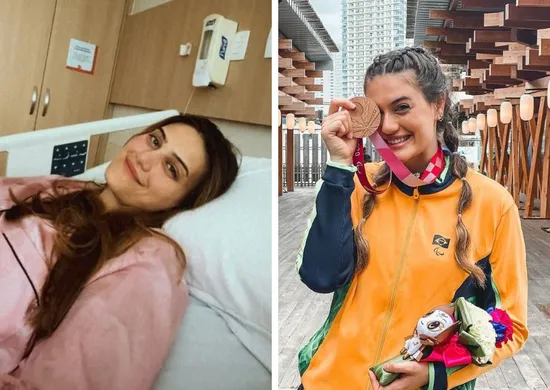 Imagem ilustrativa da imagem Ouro no Mundial de vôlei sentado, Luiza Fiorese decide amputar a perna