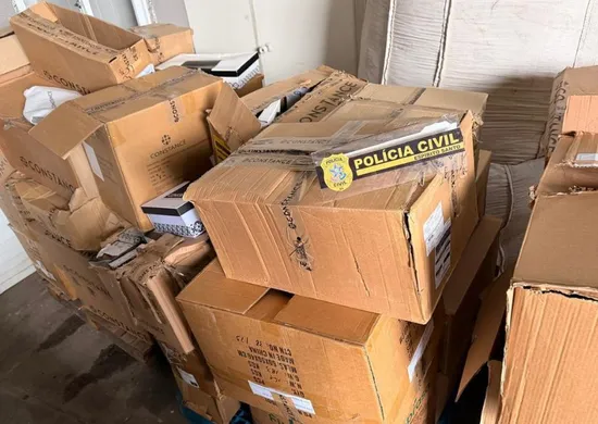 Imagem ilustrativa da imagem Três são presos por roubar R$ 390 mil em produtos de empresa de logística no ES