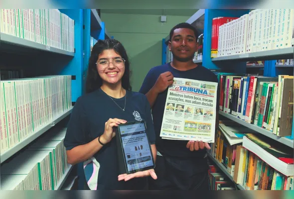 Imagem ilustrativa da imagem 88 anos do jornal A Tribuna: Leitura conquista a nova geração