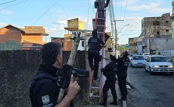 Imagem ilustrativa da imagem Polícia faz operação contra grupos que controlam internet em Vila Velha