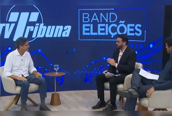 Imagem ilustrativa da imagem Veja como foi a sabatina com Ricardo Ferraço na TV Tribuna/Band