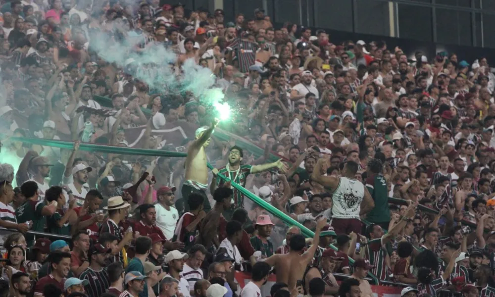 GALERIA | Confira fotos de Fluminense x Atlético-MG no Kleber Andrade