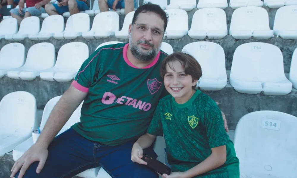 Veja fotos da vitória do Fluminense contra o Sampaio Corrêa no ES