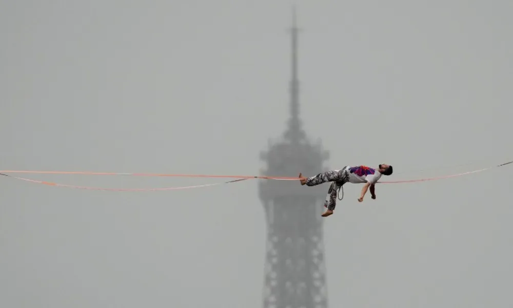 Veja fotos da abertura dos Jogos Olímpicos de Paris