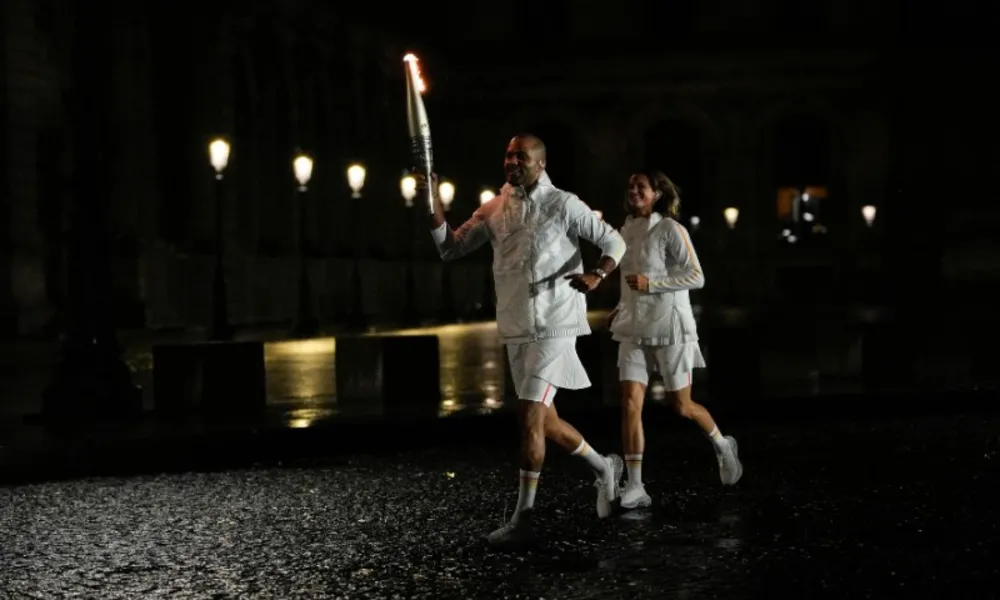 Veja fotos da abertura dos Jogos Olímpicos de Paris