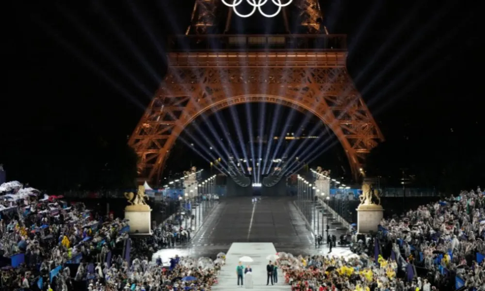 Veja fotos da abertura dos Jogos Olímpicos de Paris