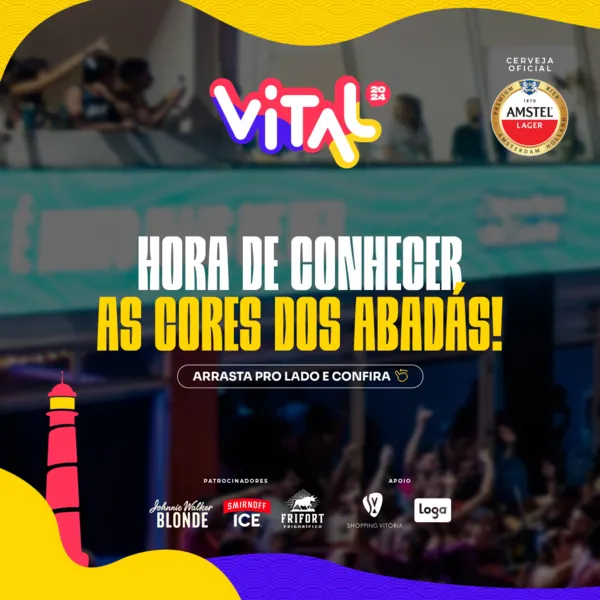 Vital 2024: Entrega de abadás começa na próxima semana