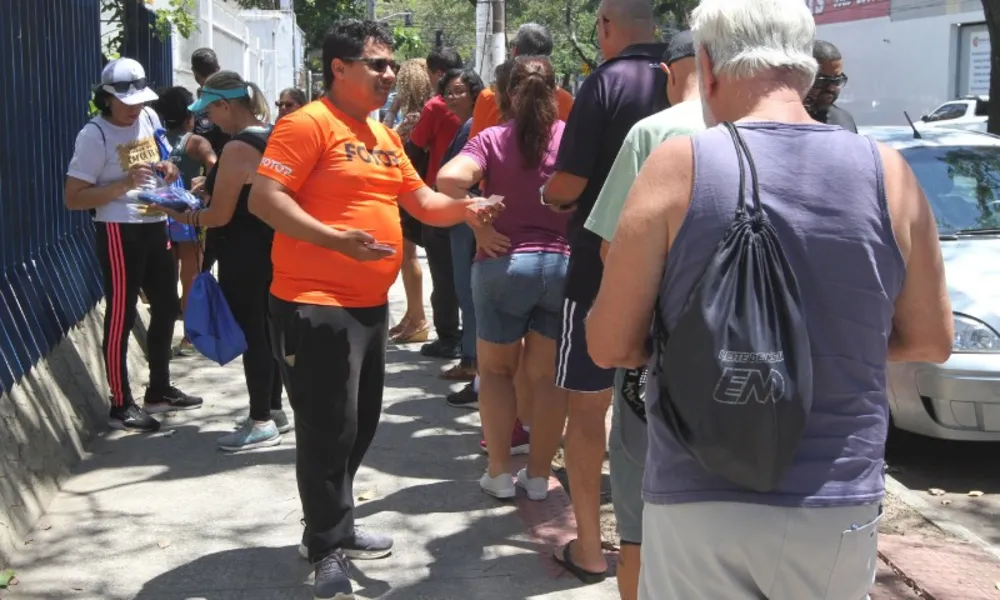 Participantes na expectativa para a Corrida Tribuna Ruas da Cidade