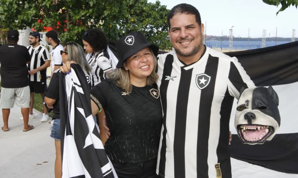 Torcedores do ES na final da Libertadores