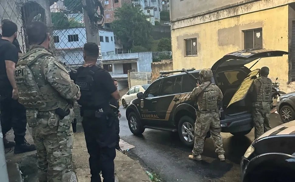 Polícia Federal faz operação contra organização criminosa do bairro Grande Vitória