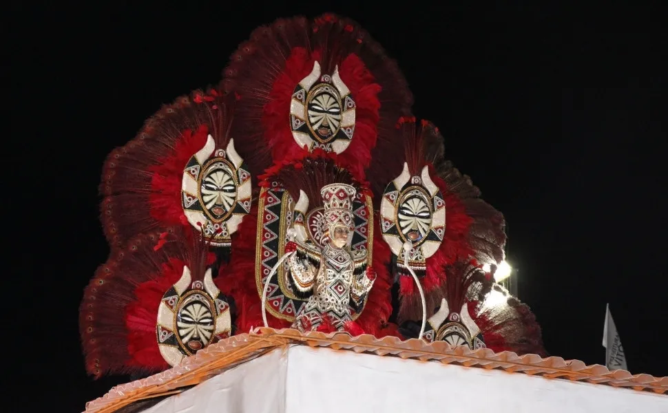 Rosas de Ouro abre o desfile do grupo A; veja imagens